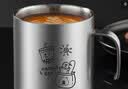 美厨（MAXCOOK）316L不锈钢杯子 儿童喝水杯宝宝牛奶口杯双层马克杯200ml MCB2461 实拍图