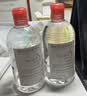 贝德玛（BIODERMA）粉水敏感肌洗卸温和不伤肤卸妆水500ml*3 实拍图