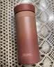 膳魔师（THERMOS）口红杯200ml不锈钢保温杯女小巧口袋杯水杯TCNC-200 PDC01 奶茶色 实拍图