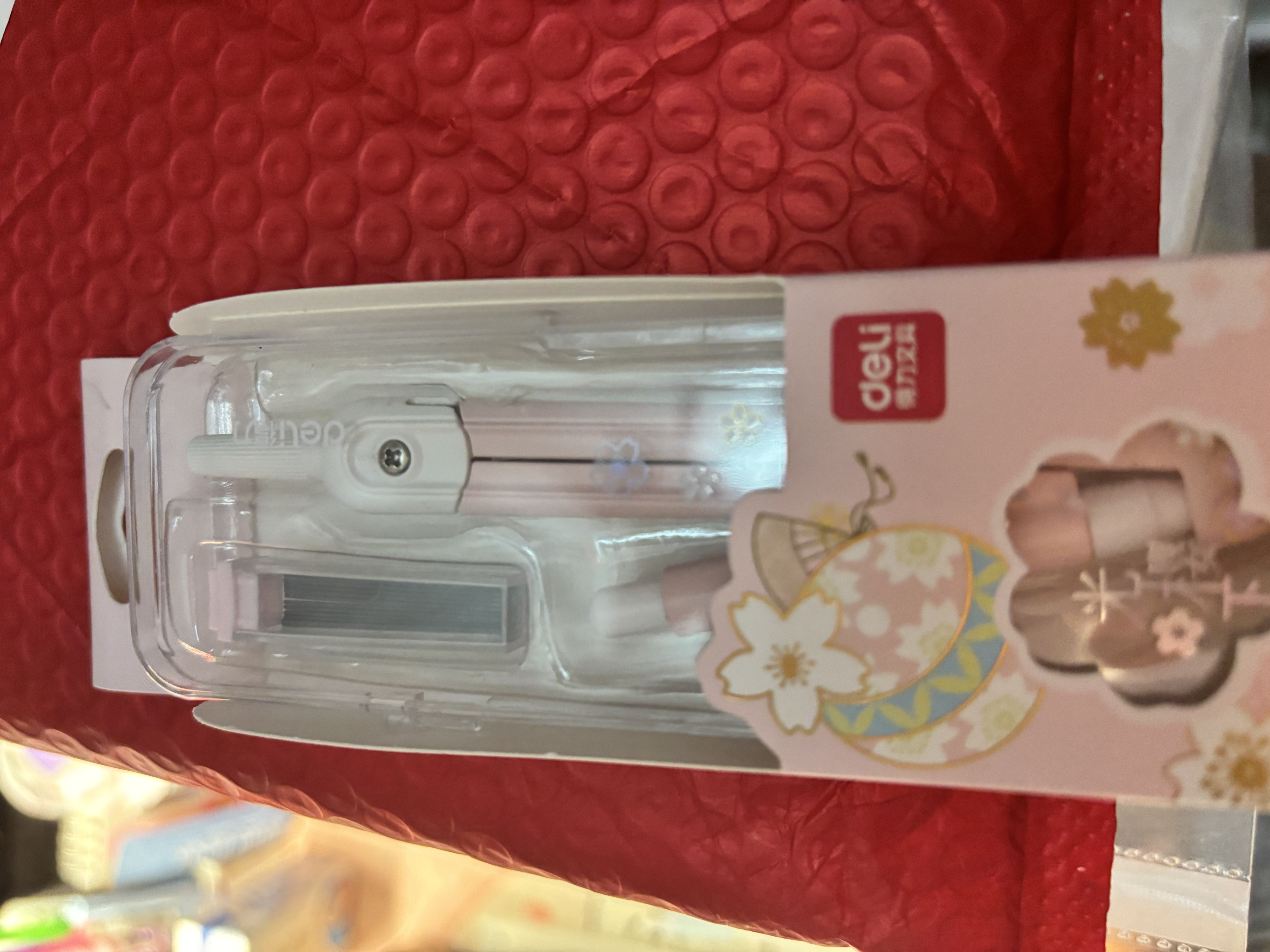 得力（deli）(deli)×樱花季绘图圆规考研中高考学生开学好物文具绘图制图考试圆规颜色随机 实拍图