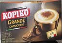 可比可（KOPIKO）速溶咖啡豪享卡布奇诺30.25g*12包 三合一咖啡粉冲调饮品印尼进口 实拍图