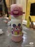 babycare四合一儿童保温杯水杯316不锈钢保温水壶吸管杯大宝宝上学550ml粉 实拍图