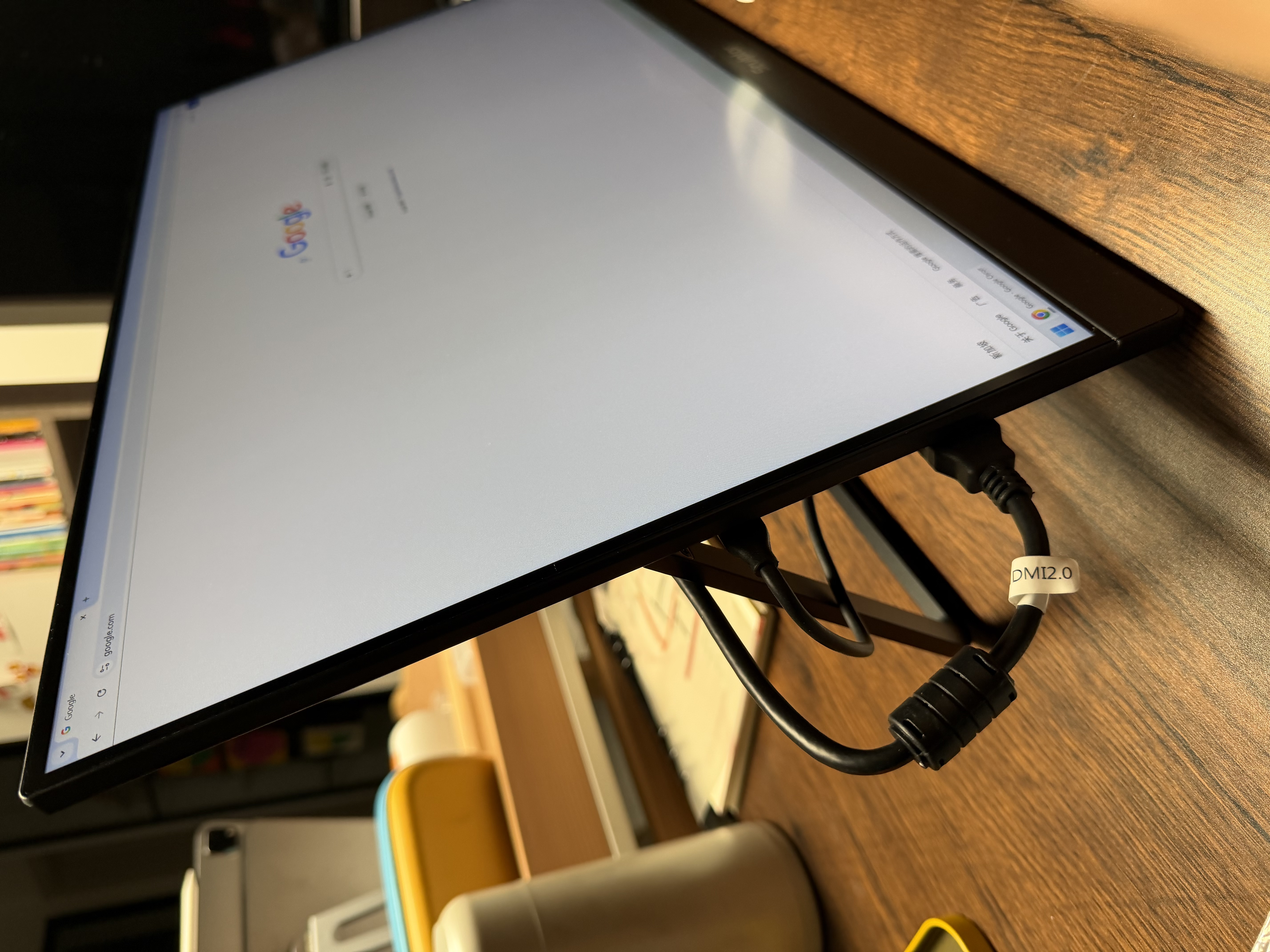 雕塑家23.8英寸4K超清显示器100%sRGB色域10Bit FastIPS屏低蓝光不闪屏 笔记本电脑副屏type-c接口MU24LC 实拍图
