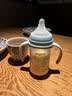 贝亲（Pigeon）PPSU双把手防胀气奶瓶240ml 丛林小兔 M号奶嘴 3月+ AA218 实拍图
