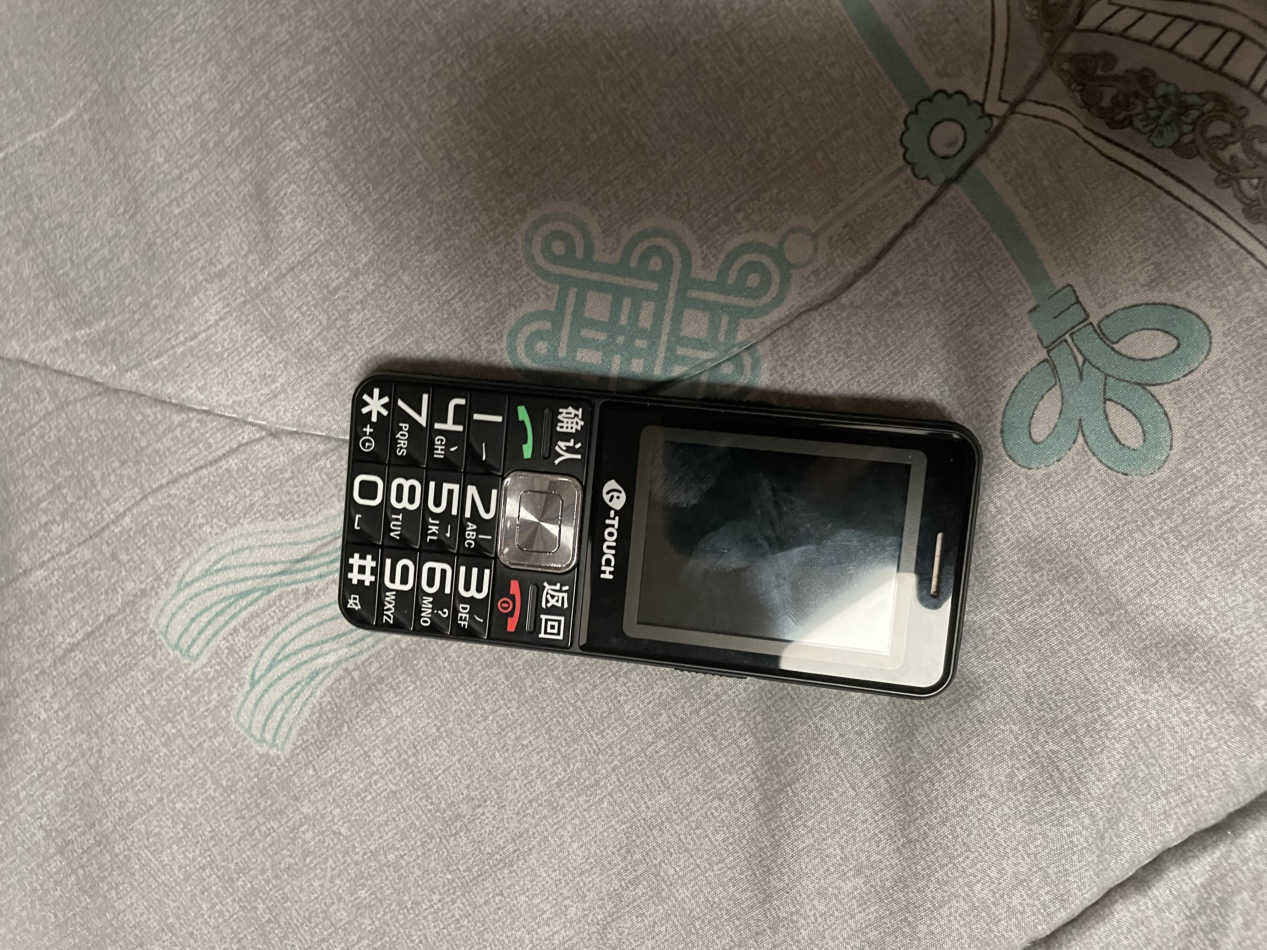 天语T2老年机4G全网通超长待机直板按键大字大声音大屏学生高中专用备用功能机2026新款老人手机  黑色 实拍图
