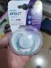 新安怡（AVENT）飞利浦新安怡 安抚奶嘴新生婴儿宝宝柔软0-3-6个月防胀气进口硅胶 实拍图