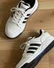 adidas ENTRAP美式校园风运动鞋少年感复古篮球风板鞋阿迪达斯   白色/黑色（JQ3924）   38 实拍图