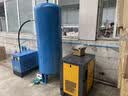 永磁变频螺杆式空压机7.5KW15/22立方气泵空气压缩机工业级螺杆机 【标准款】7.5KW变频+0.3m³储气罐两件套 实拍图