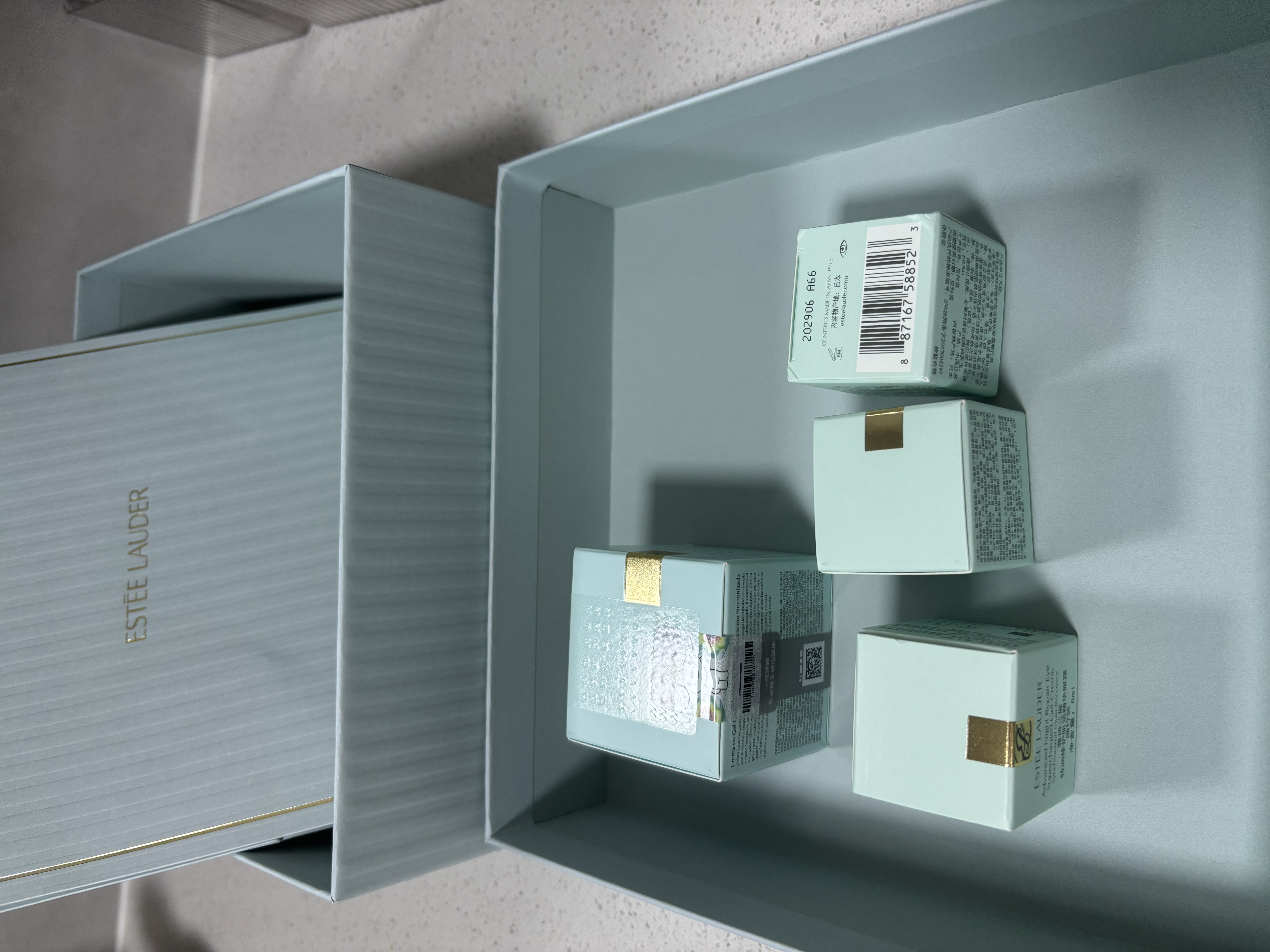 雅诗兰黛小棕瓶精华眼霜15ml淡纹紧致抗老护肤品套装化妆品礼盒生日礼物 实拍图