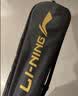 李宁（LI-NING）羽毛球拍雷霆小钢炮黑色全碳素专业进攻型单拍5U已拉线AYPT307-5 实拍图