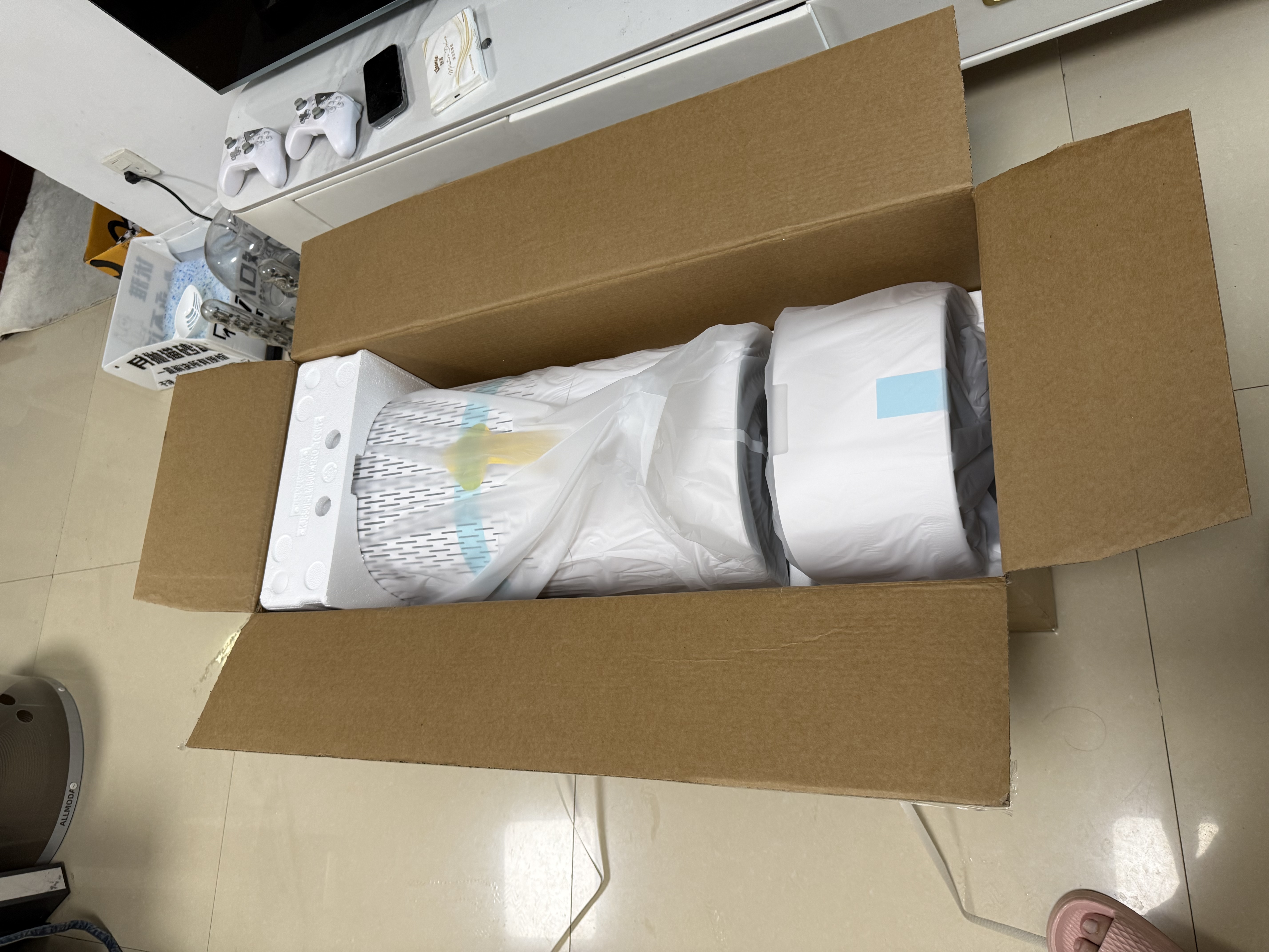 美的（Midea）【除甲醛花粉】R8空气净化器无雾加湿一体鼻炎家用甲醛数显除烟味异味过敏原吸猫毛空气净化机 实拍图