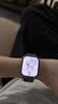 Apple/苹果/苹果 Watch S11 智能手表GPS款46毫米银色铝金属表壳雾紫色运动型表带S/M MEVW4CH/B 实拍图
