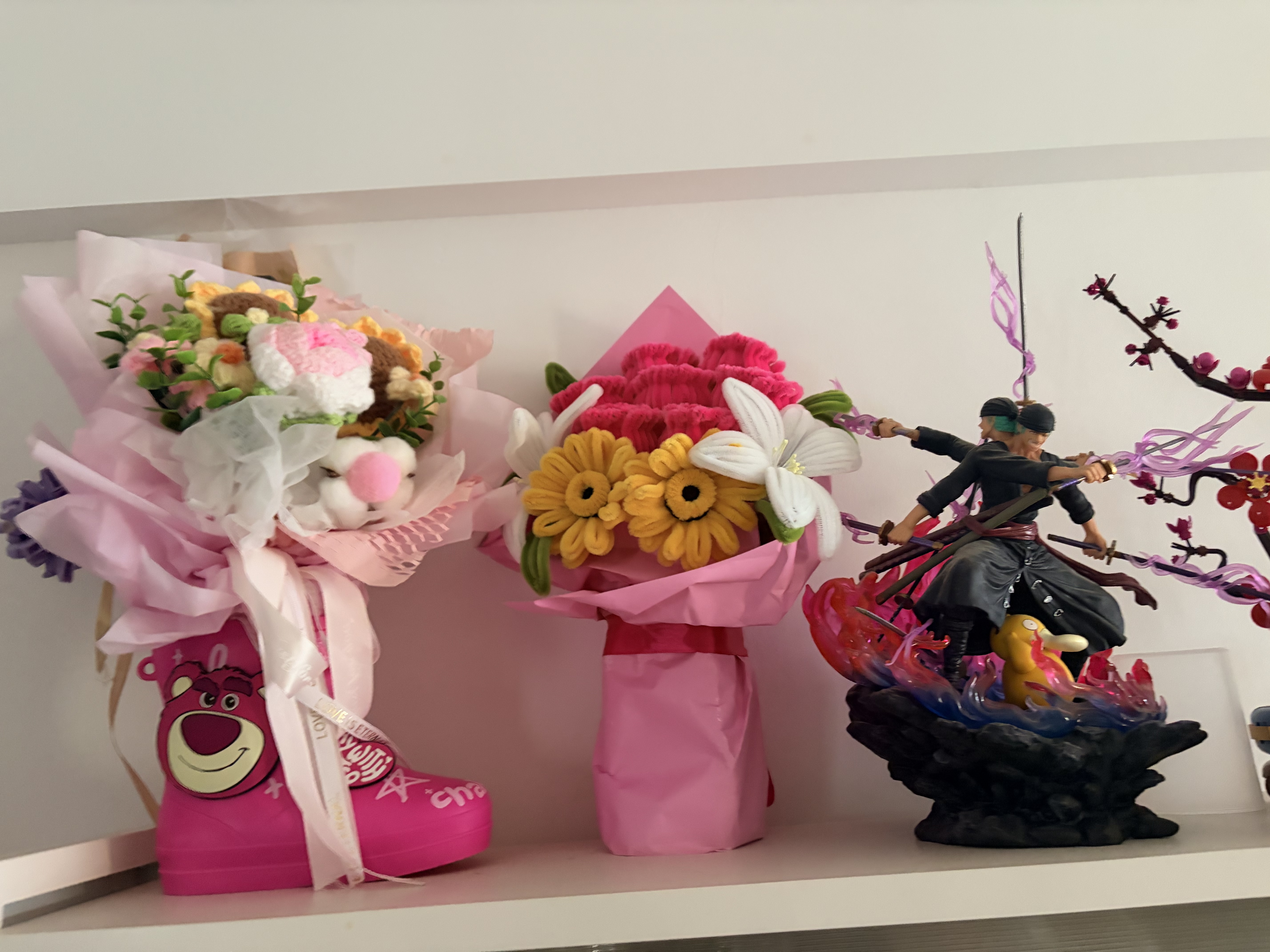 初朵广志给美伢扭扭棒蜡笔小新永生花束生日礼物女实用走心结婚纪念日 实拍图