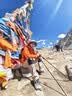 奥尼捷（AONIJIE）水袋户外越野饮水袋运动登山徒步骑行便携跑步软水壶折叠水囊1.5L 实拍图