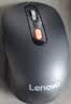 联想（Lenovo）无线蓝牙双模充电鼠标 蓝牙5.0/3.0 便携办公鼠标人体工学设计 Howard Mouse 2022充电版风暴灰 实拍图