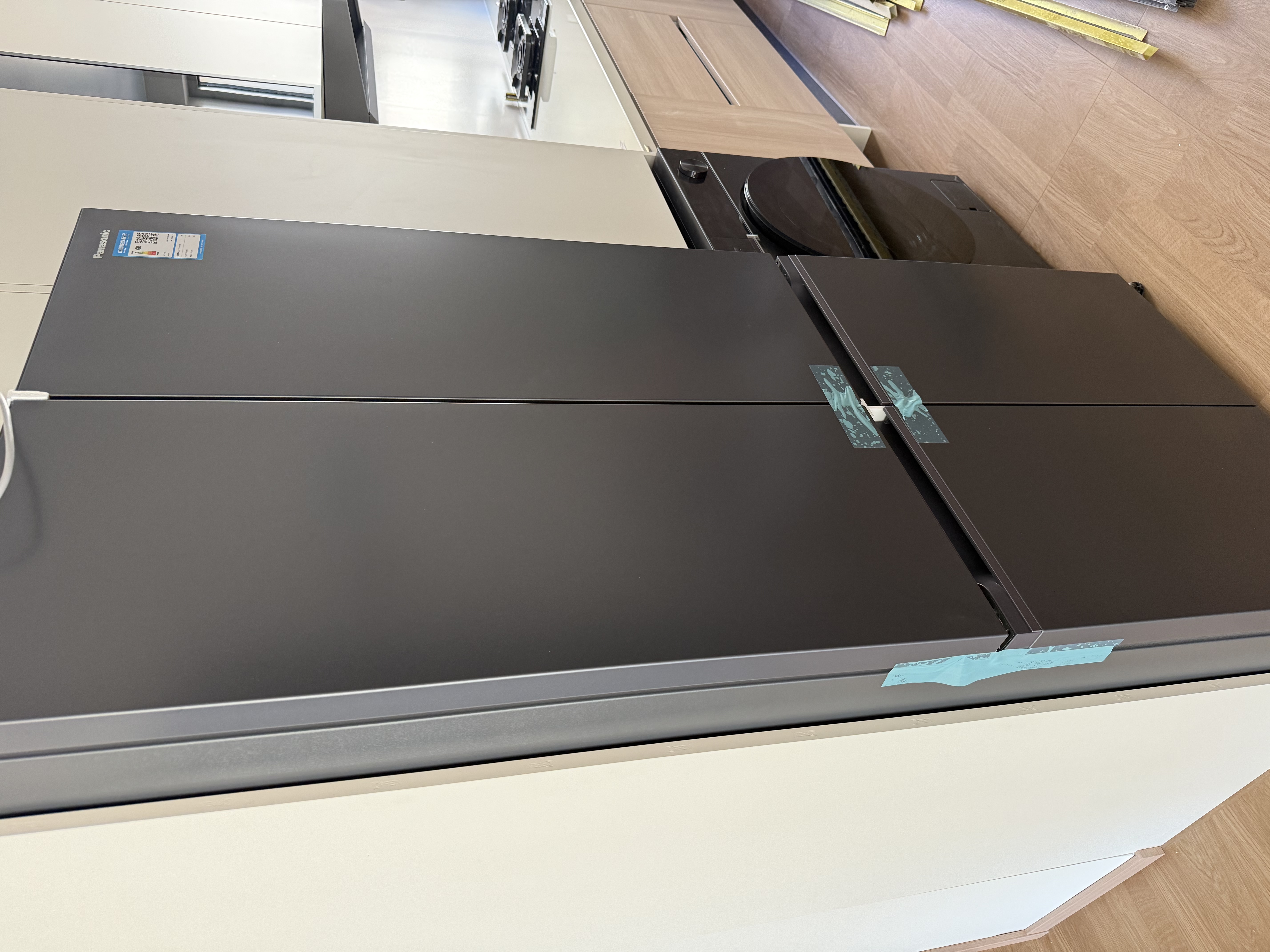 松下（Panasonic）【国家补贴】Xtra黑布林3.0十字503L四开门零嵌入大容量家用电冰箱一级能效自动制冰NR-XD50GEC-H 【26年新品】【黑布林3.0活氧除菌】 实拍图