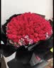 幽客玉品鲜花速递红玫瑰花束表白送女友老婆生日礼物全国同城配送 33朵红玫瑰花束—女王款 实拍图