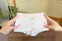 贝肽斯胎脂皮儿童内裤透气女童四角打底裤女宝宝内裤纯棉低敏抗菌4条装 实拍图