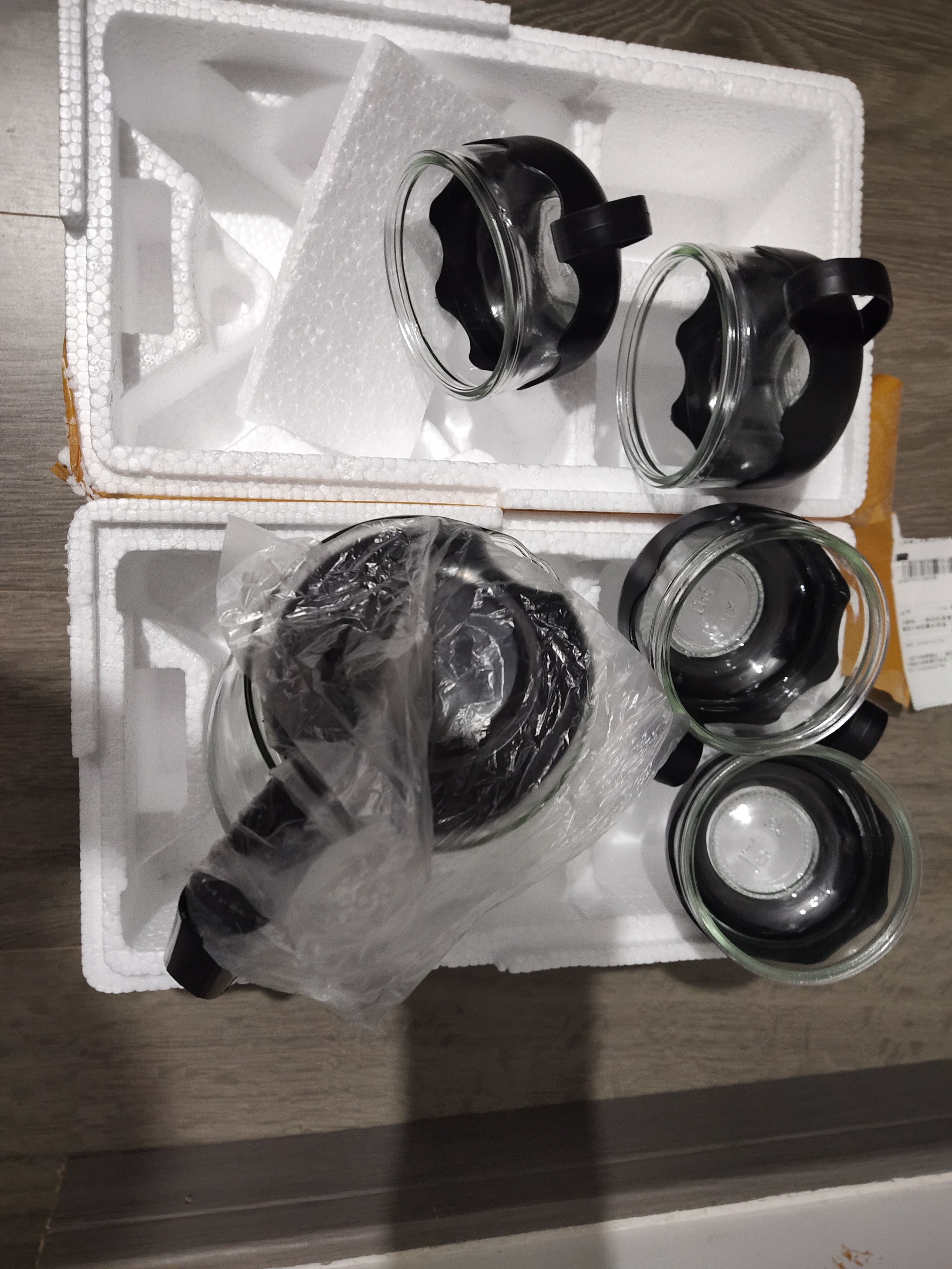 一壶四杯茶壶套装 大容量玻璃茶杯带滤网耐高温水壶茶具无底座 1000ML一壶+四杯套装【无茶盘】 实拍图