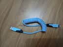 车载伸缩弹簧65W充电线四合一数据线适用华为苹果16iPhone快充线 车载弹簧线（颜色随机）-1条装 实拍图
