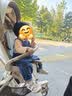 优衣库婴幼儿背带裤宝宝新生儿背带裤491043 66 蓝色 90 实拍图