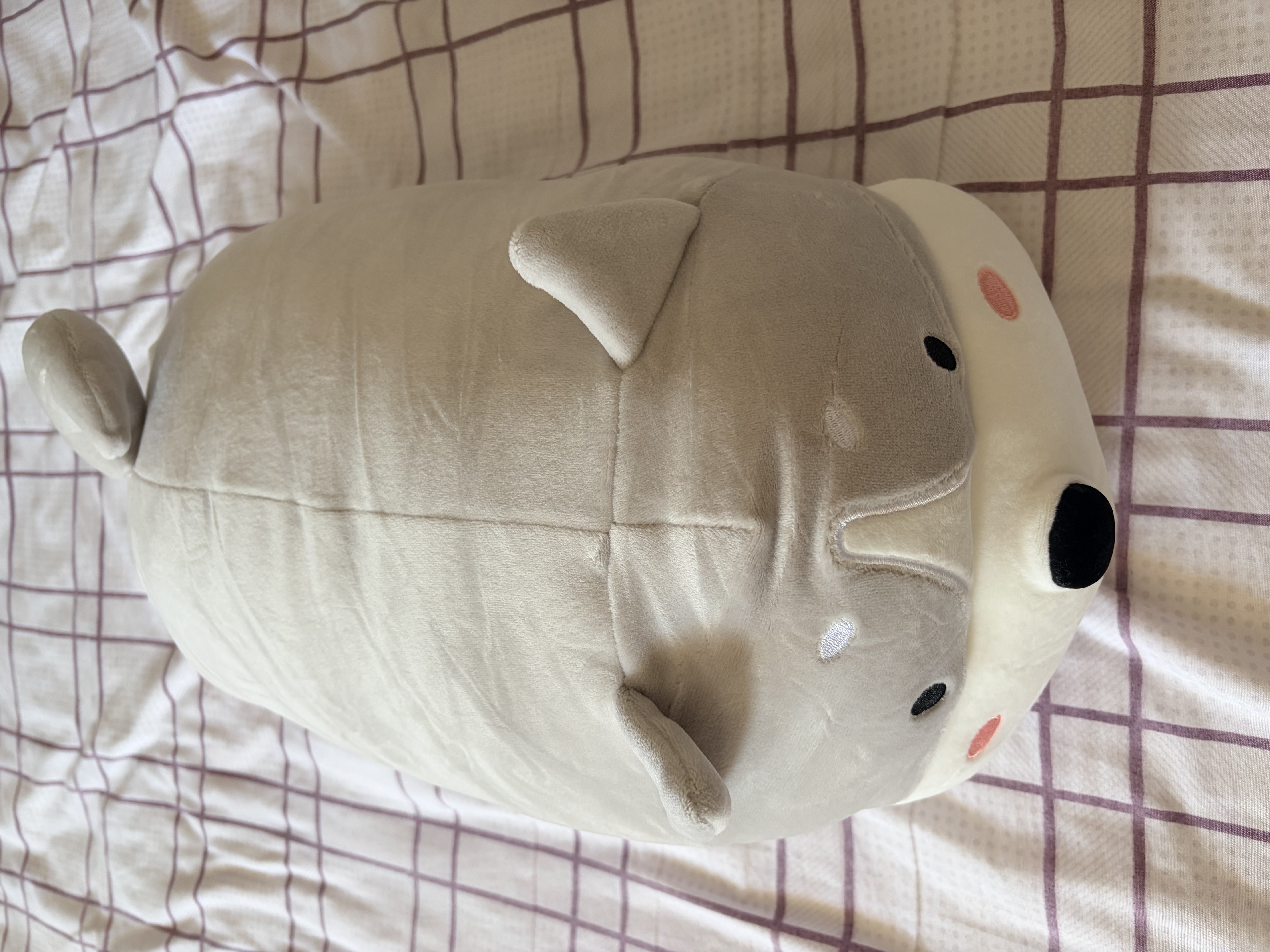 名创优品（MINISO）趴趴小狗玩偶抱枕毛绒公仔儿童玩具宿舍沙发靠枕床上陪伴抱睡礼物 实拍图