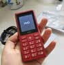 HMD102 4G全网通 传承诺基亚经典 双卡双待 直板大按键大字体学生老人功能机备用AI手机 红色 实拍图