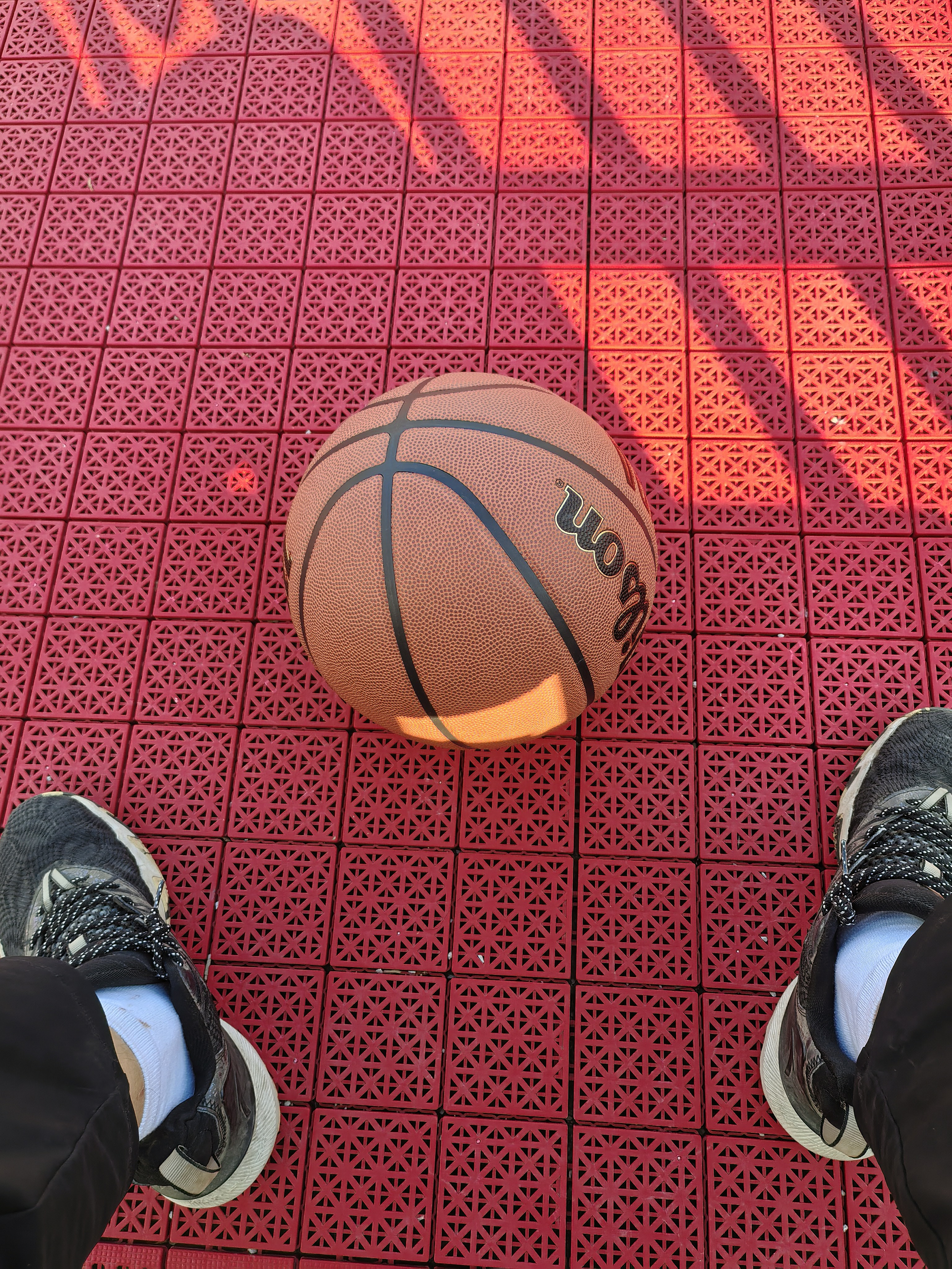 威尔胜NBA比赛篮球耐磨PU标准7号球(贈5件套·订场券) 实拍图