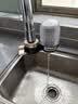 美的（Midea）水龙头过滤器家用厨房自来水净水器 活性炭12级精滤 可清洗 除氯除异味除垢 通用安装前置滤水器 1机1芯【可冲洗滤芯】活性炭增强版滤芯 实拍图