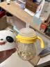 贝亲（Pigeon）熊猫小月龄防呛防漏喝水喝奶ppsu儿童学饮杯 300ml 7月+ 实拍图