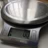香山电子秤厨房秤 克重秤 烘焙秤 不锈钢大秤面 0.1g/5kg 电池款 实拍图