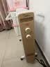 美的（Midea）【强劲热力】17片电热油汀取暖器家用电暖器3000W大功率暖气片大面积全屋升温速热加湿恒温HYW30GW 实拍图