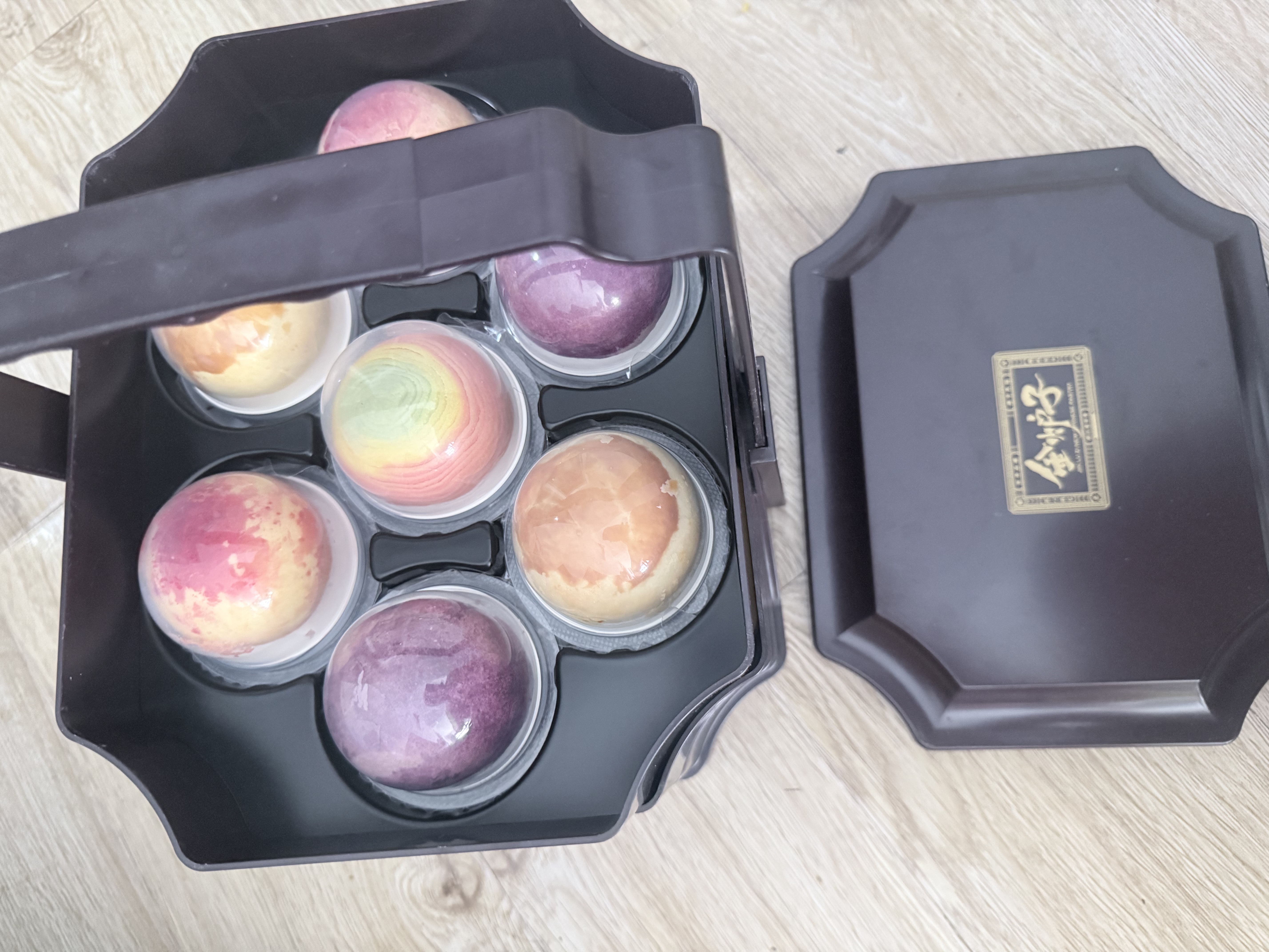金炉子月饼礼盒1297g低糖广式月饼特产送礼品伴手礼物团购定制 实拍图
