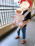 babycare多功能背带婴儿腰凳减震省力抱娃神器防滑轻薄透气款 云海米 26款 实拍图