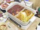 美的（Midea）电火锅电煮锅鸳鸯锅0氟钛陶涂层火锅专用锅分体式分区控温电热锅6L多功能锅HGS3523D1 实拍图