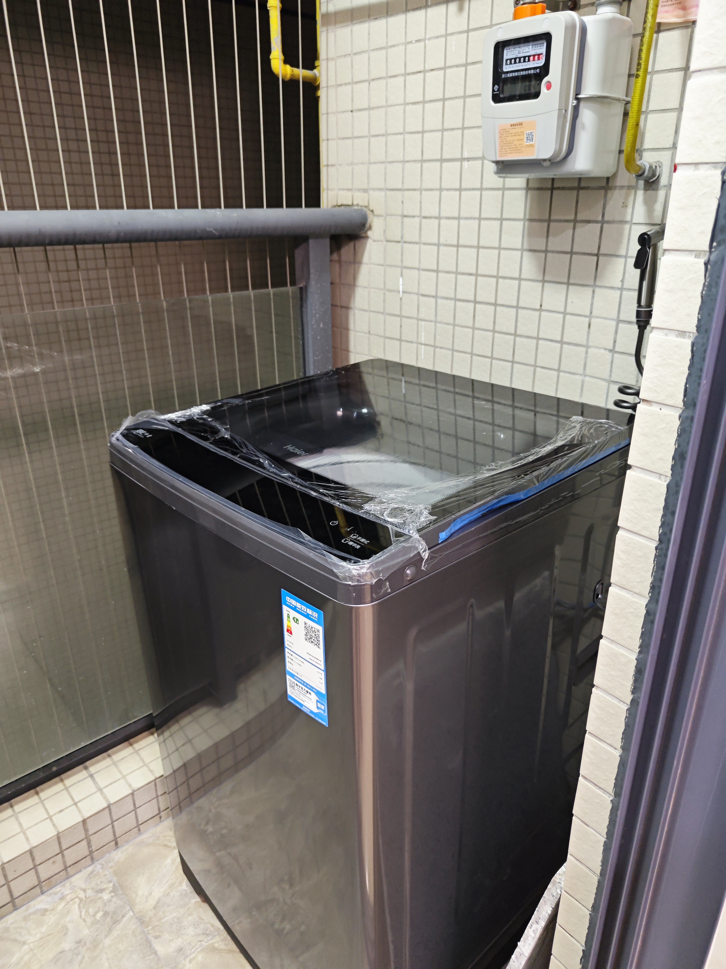 海尔（Haier）波轮洗衣机全自动 12KG直驱手搓式3.0  立体手搓水流 精华洗 除菌螨 家电补贴 BSE5CD3 实拍图