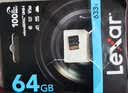 雷克沙（Lexar）64GB TF（MicroSD）存储卡 C10 U3 V30 A1 高速内存卡 读速100MB/s 持久稳定（633x） 实拍图