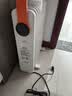美的（Midea）【AI语音】油汀取暖器家用电热电暖器 婴儿防烫电暖气智能遥控 节能全屋速热加湿烤火炉 HYR22XGR 实拍图