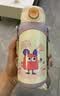 babycare儿童保温杯水壶吸管杯大宝宝学饮杯不锈钢三合一上学600ml 实拍图