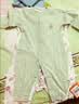 贝瑞加（Babyprints）婴儿连体衣2件装男女宝宝纯棉衣服柔软爬服家居内衣四季哈衣 绿66 实拍图