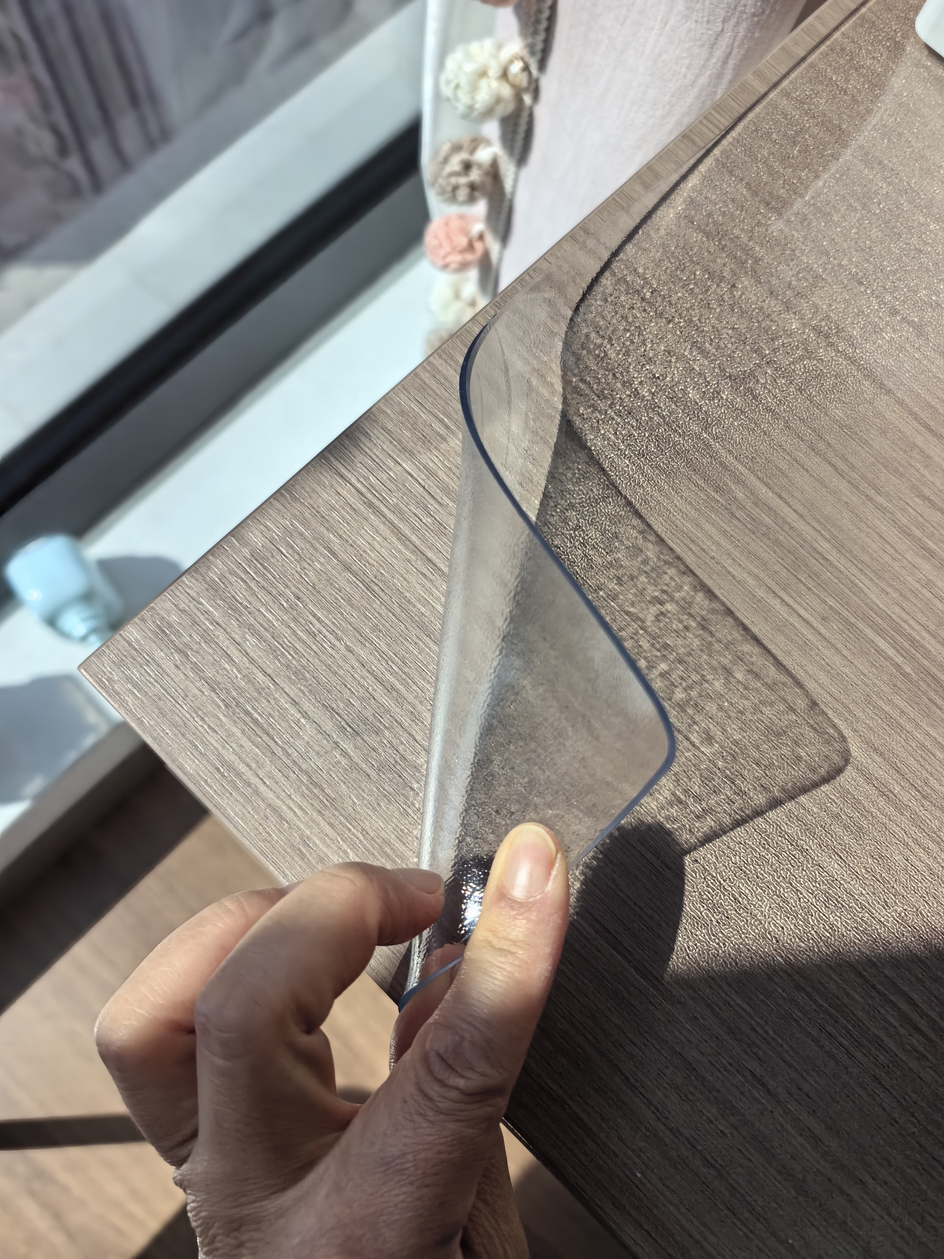 京东京造桌布透明桌垫防水防油PVC软玻璃餐桌垫茶几垫桌面垫 定制专拍补拍 实拍图