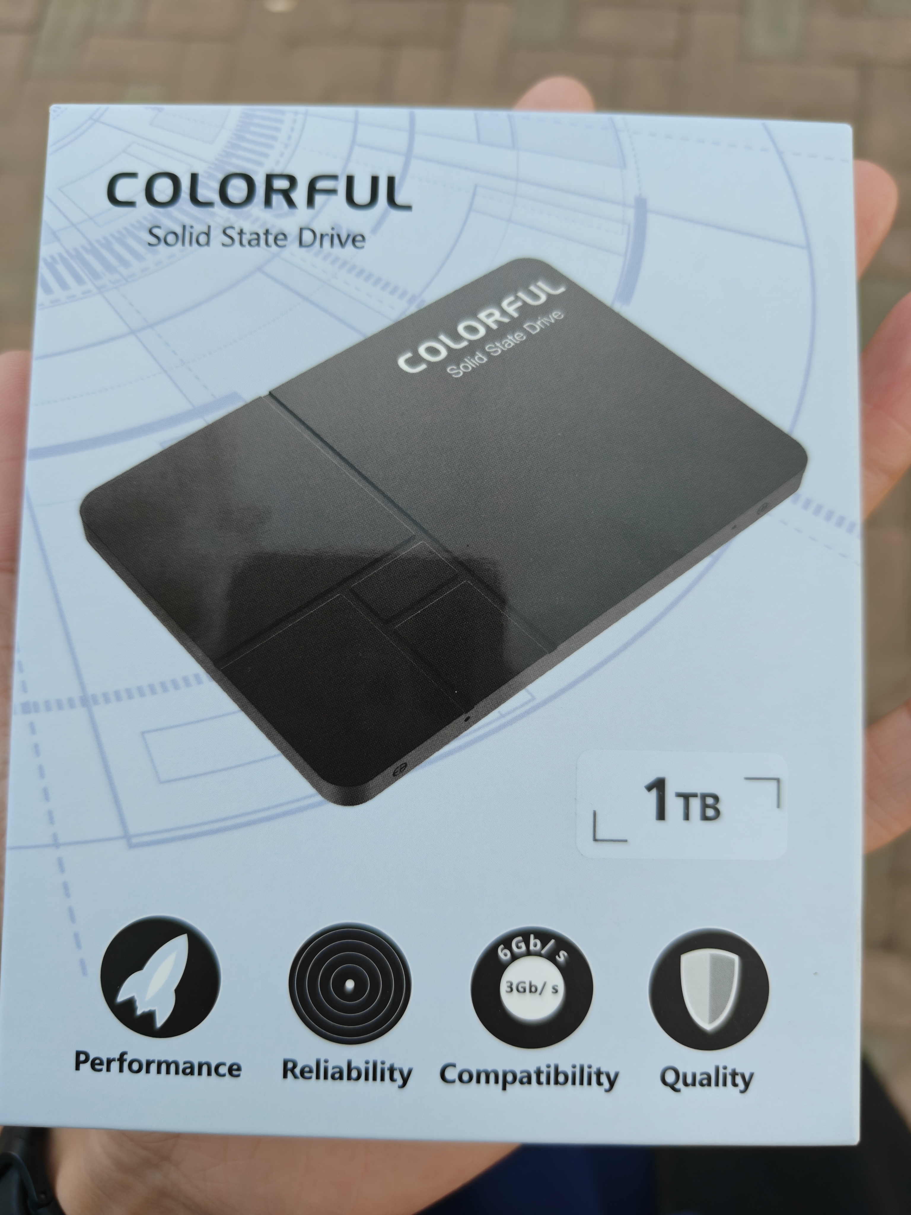 七彩虹（Colorful）1TB SSD固态硬盘 SATA3.0接口 SL500系列 标准版 电脑升级配件 实拍图