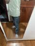 真维斯（Jeanswest）美式休闲复古格子牛仔裤男百搭小众高级感痞帅休闲宽松直筒长裤子 实拍图