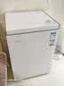 海尔（Haier）142L单温小冰箱冰柜小户型家用小冰柜冷柜冷藏柜冷冻柜一级减霜大容量PCM内胆BC/BD-142GHPW9DT 实拍图