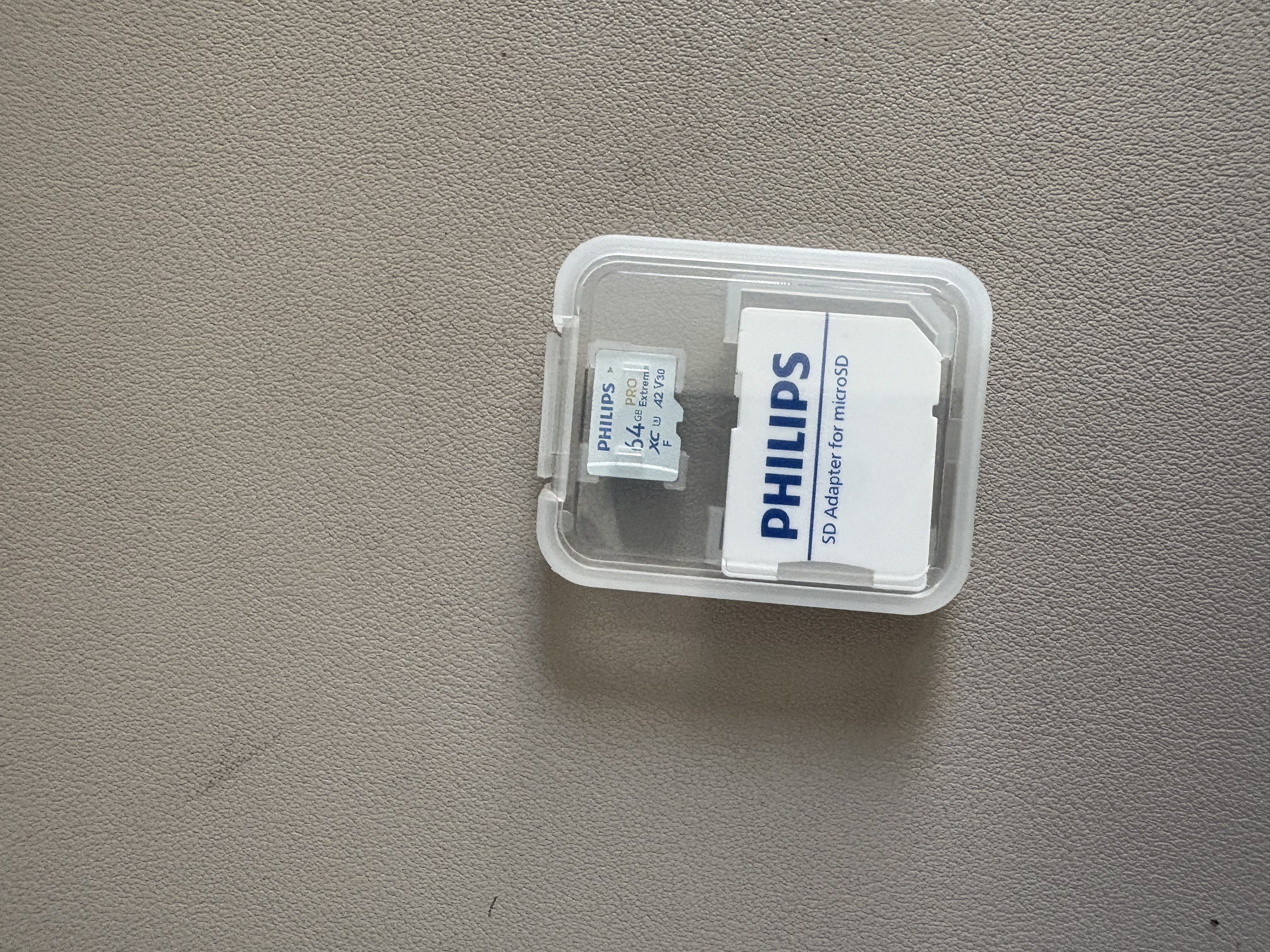 飞利浦（PHILIPS）64GB 存储卡适用大疆Pocket3/4内存卡高速action6/5pro运动相机专用储存卡4k录制TF卡U3V30等级 实拍图