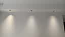 惠普led深杯防眩护眼嵌入式孔灯玄关走廊吊顶天花灯筒射灯7.5cm沐之光 实拍图