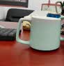 叁旬印象泡茶马克杯创意陶瓷茶水分离带盖办公室过滤水杯情侣杯子 实拍图
