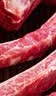 龙大肉食 黑猪肋排块净重4斤 免切排骨块 （含软骨）猪肉生鲜 烧烤食材 实拍图