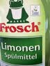 Frosch柠檬浓缩洗洁精 750ml 植物提取无残留 果蔬清洗 德国原装进口 实拍图