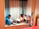 孩视宝全光谱护眼灯客厅床头卧室沙发落地灯儿童阅读学习台灯FH708A-D 实拍图